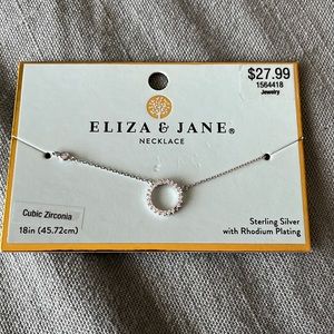 Eliza &Jane Sterling Silver w/ rhodium plating